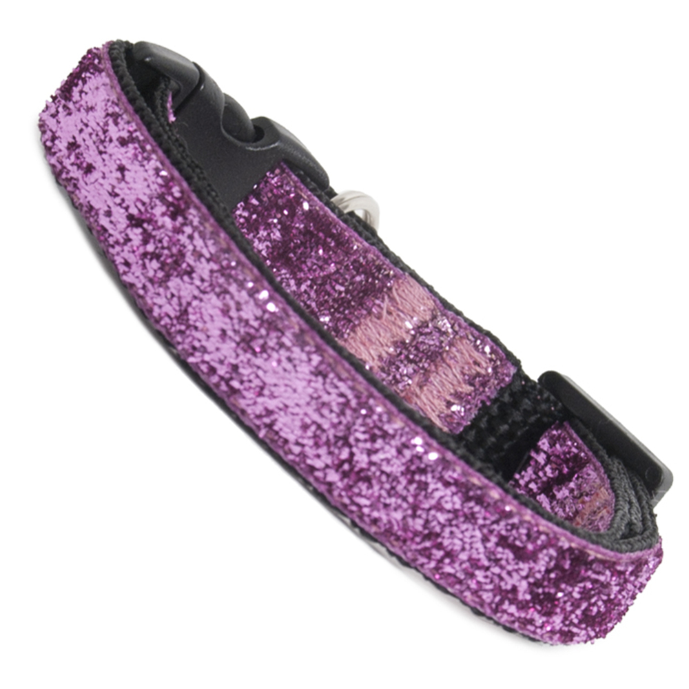 Pink sparkle cat collar online